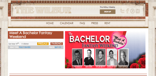 The Bachelor Fantasy Weekend Boston