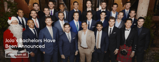 jojo's men bachelorette cast