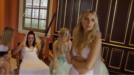 the bachelor alexis shotgun wedding